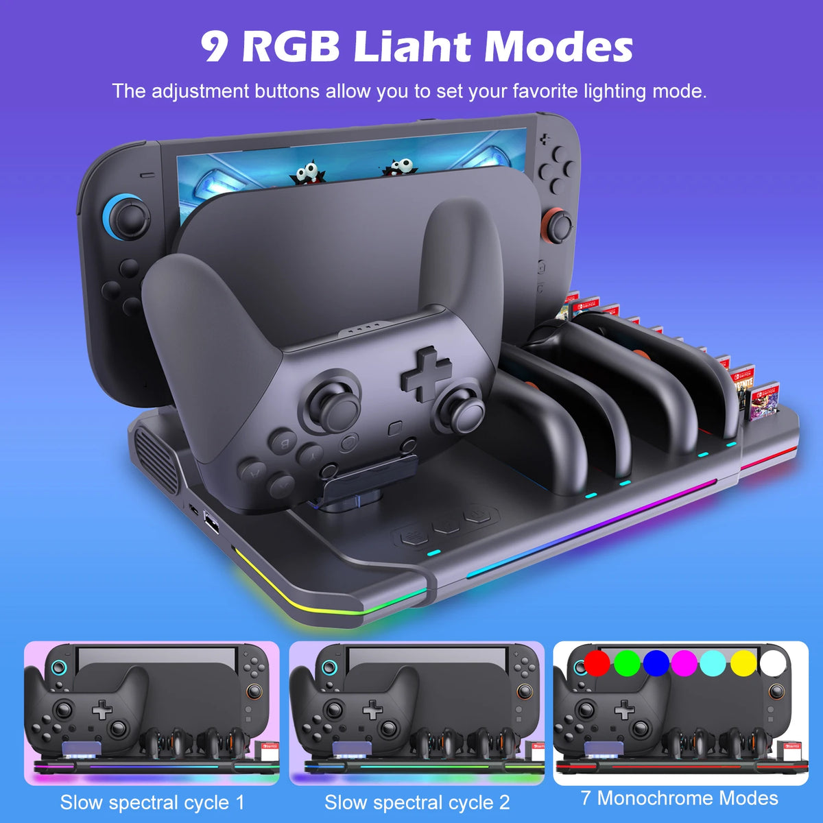 Multi-functional Cooling & Charging Stand SW2139 for Switch 