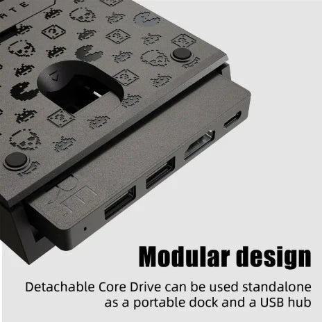 Savage Raven by Skull & Co. Jumpgate Dock USB C Hub Portable