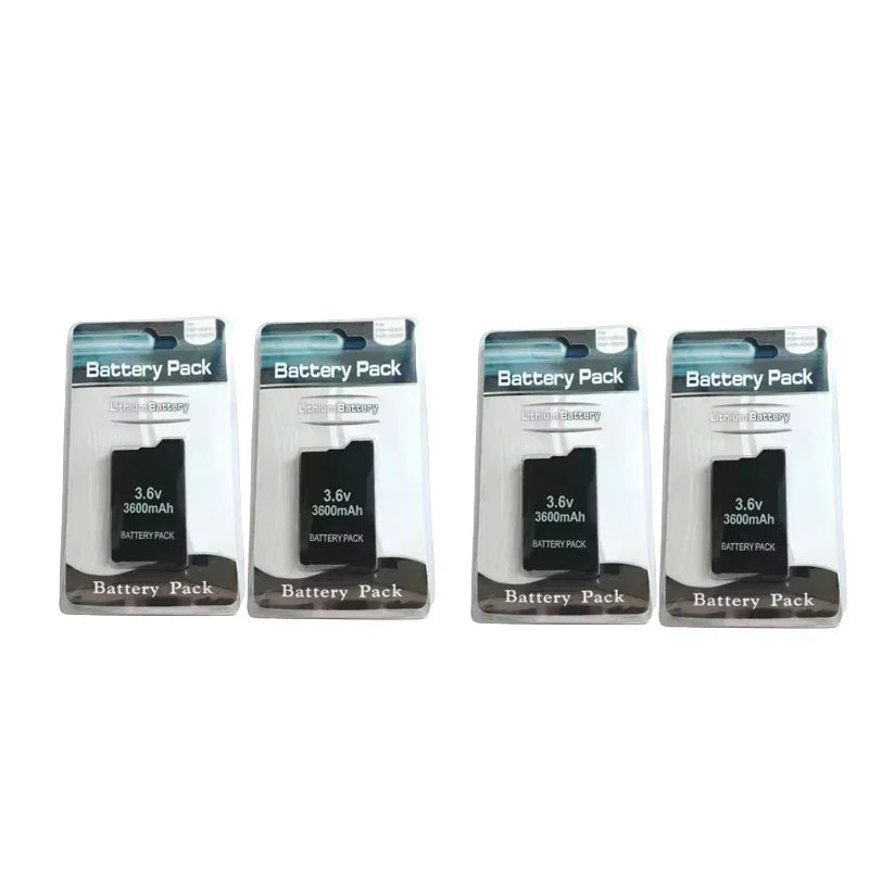 Psp S360 S110 Battery 3.6V 3600mAh for Sony Psp3000 Psp2000 PSP 2000 3000 2001 3004 Portable Console Batteries Replacement