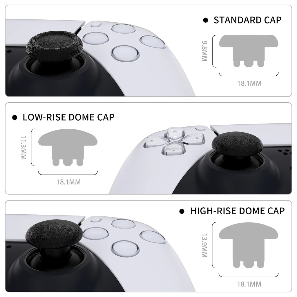 eXtremeRate Universal Swappable Thumbsticks for ps5/EDGE/ ps