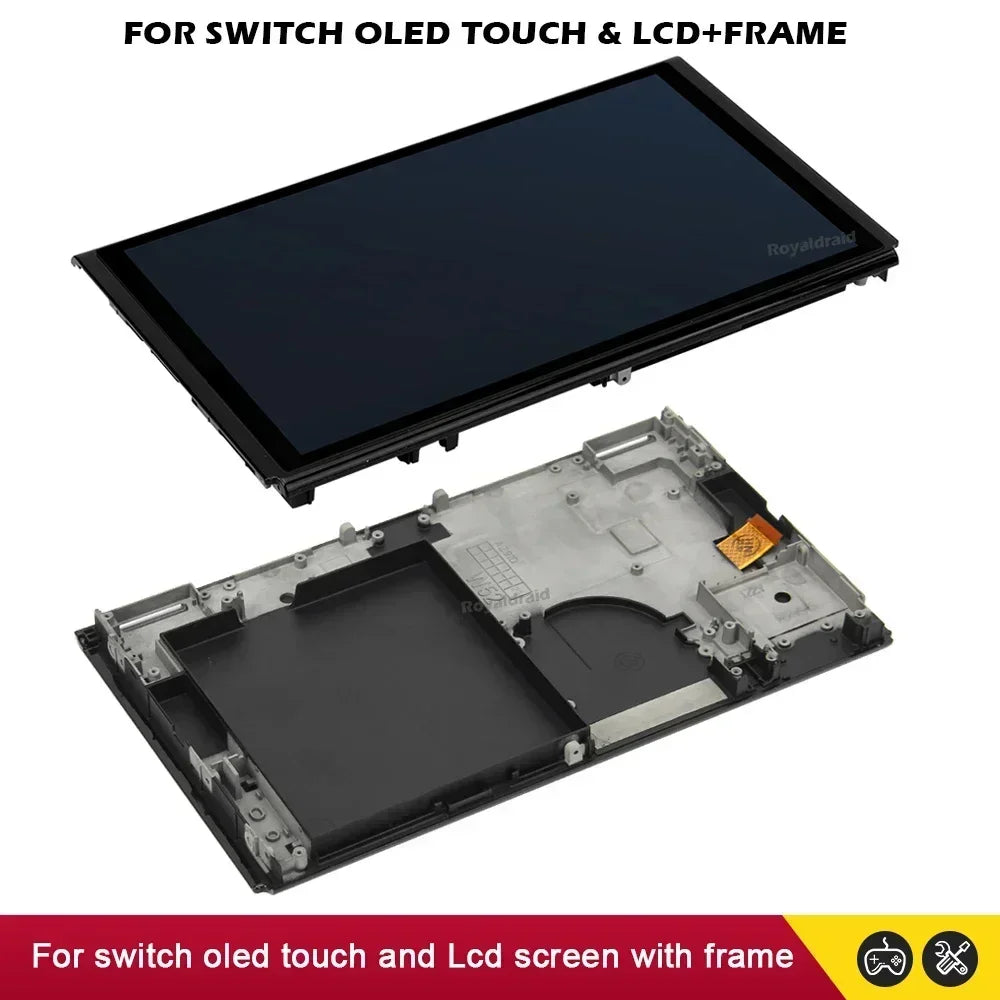 NEW Replacement for Switch OLED Console Lcd Display Full Scr