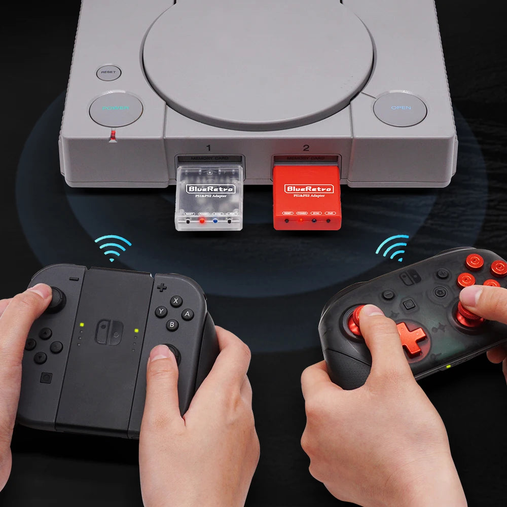 RetroScaler BlueRetro Wireless Game Controllers Adapter For 