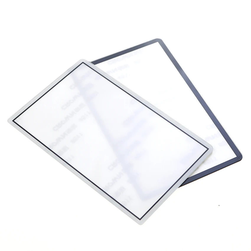 YuXi Plastic & Glass Upper Screen Lens Cover For New 3DS Top