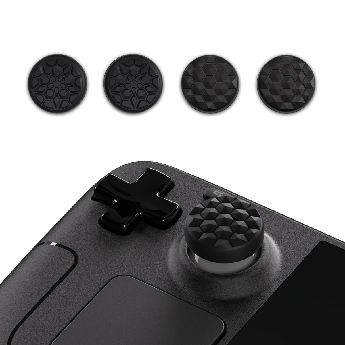 PlayVital Thumb Grip Caps for Steam Deck LCD & OLED Thumbsti