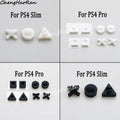 1 Set White or Black Silicone Bottom Rubber Pads For PS4 Sli