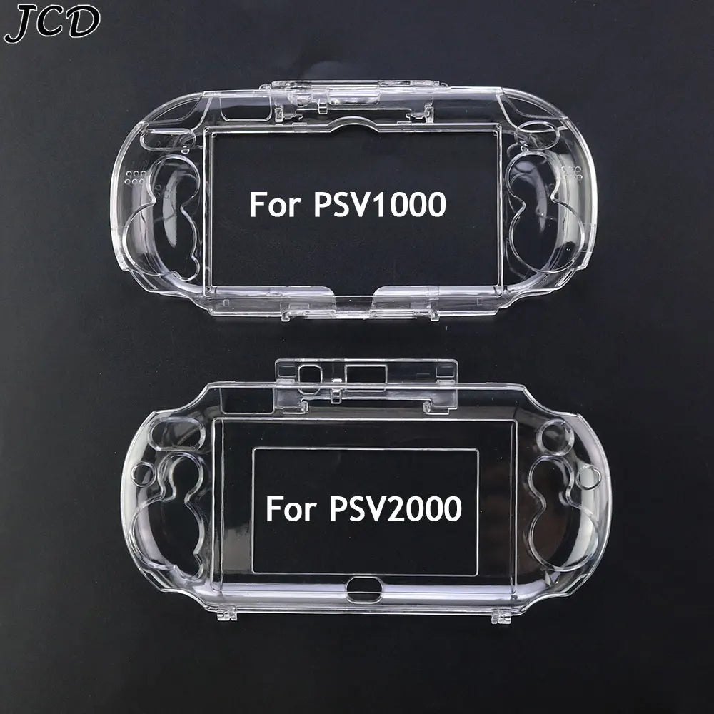 JCD Clear Crystal Protective Case Hard Shell for PS Vita PSV