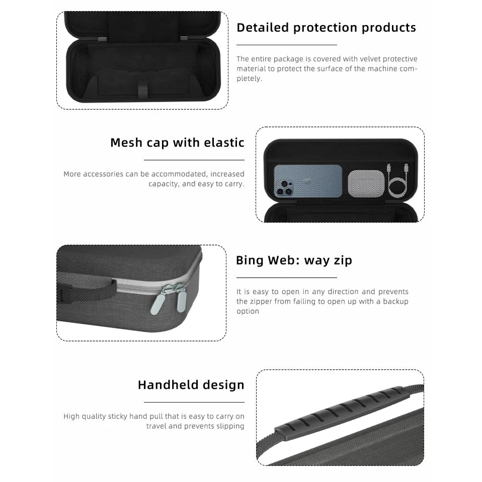 Portable Case Bag for PS Portal Case EVA Hard Carry Storage 