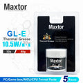 10.5W/m-k GLE Maxtor Thermal Paste PC CPU GPU PS4 Computer MCU Equipment Game BOX Cooler Fan Thermal Grease