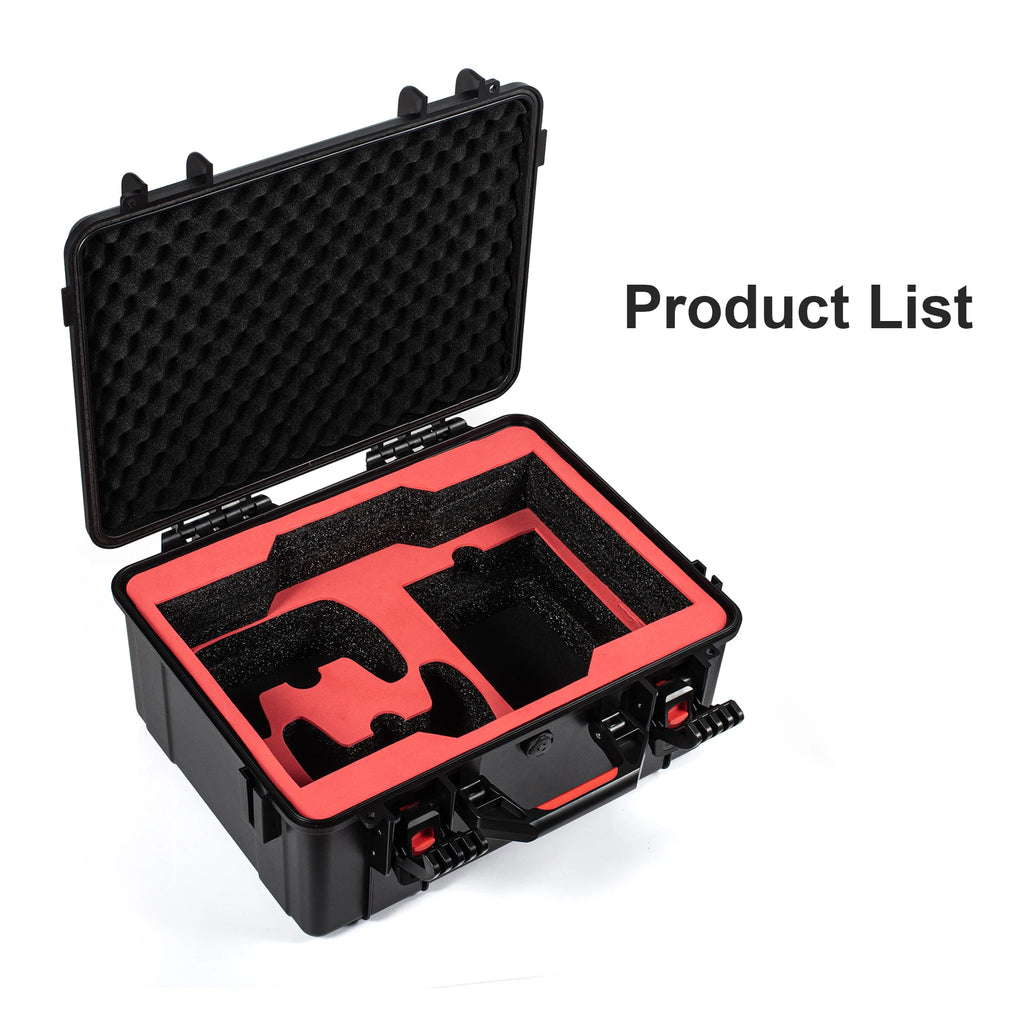 Hard Shell Travel Case for 2023 New PS5 Slim Shock-Absorbing Protection Carrying Case for PlayStation 5 Console (Slim)