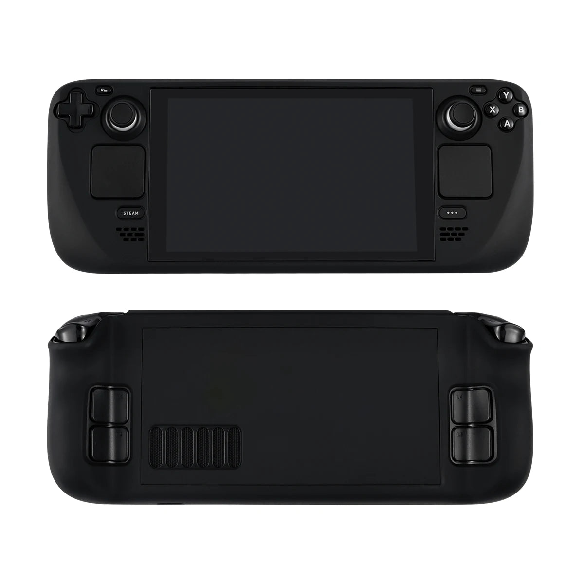 Steam Deck Case Customized DIY Kawaii Anime Cute Cover Hard PC Protective Anti-Scratch Non-Slip Black Shell Case Accessories
