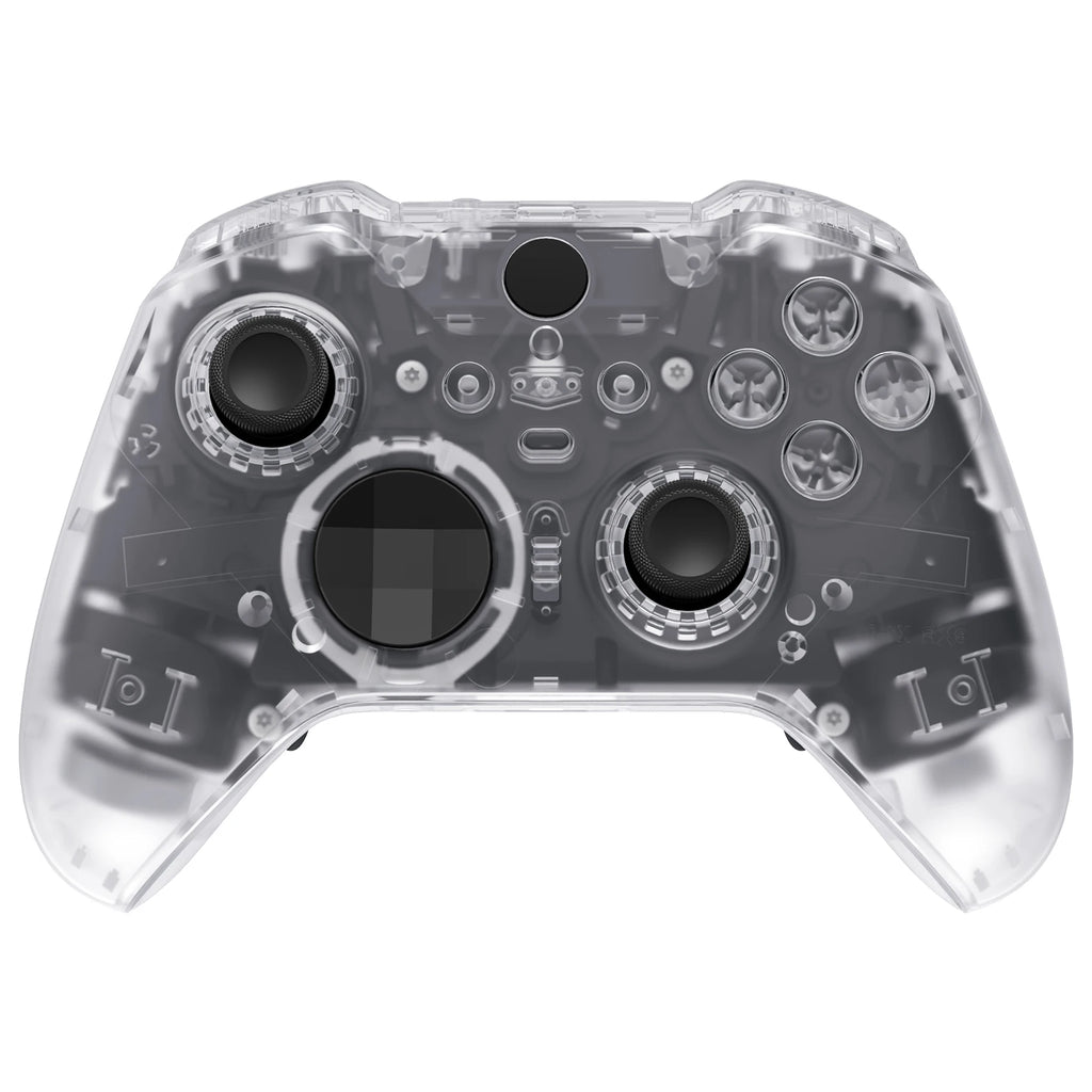 eXtremeRate Clear Full Set Shell w/Buttons Replacement Facep