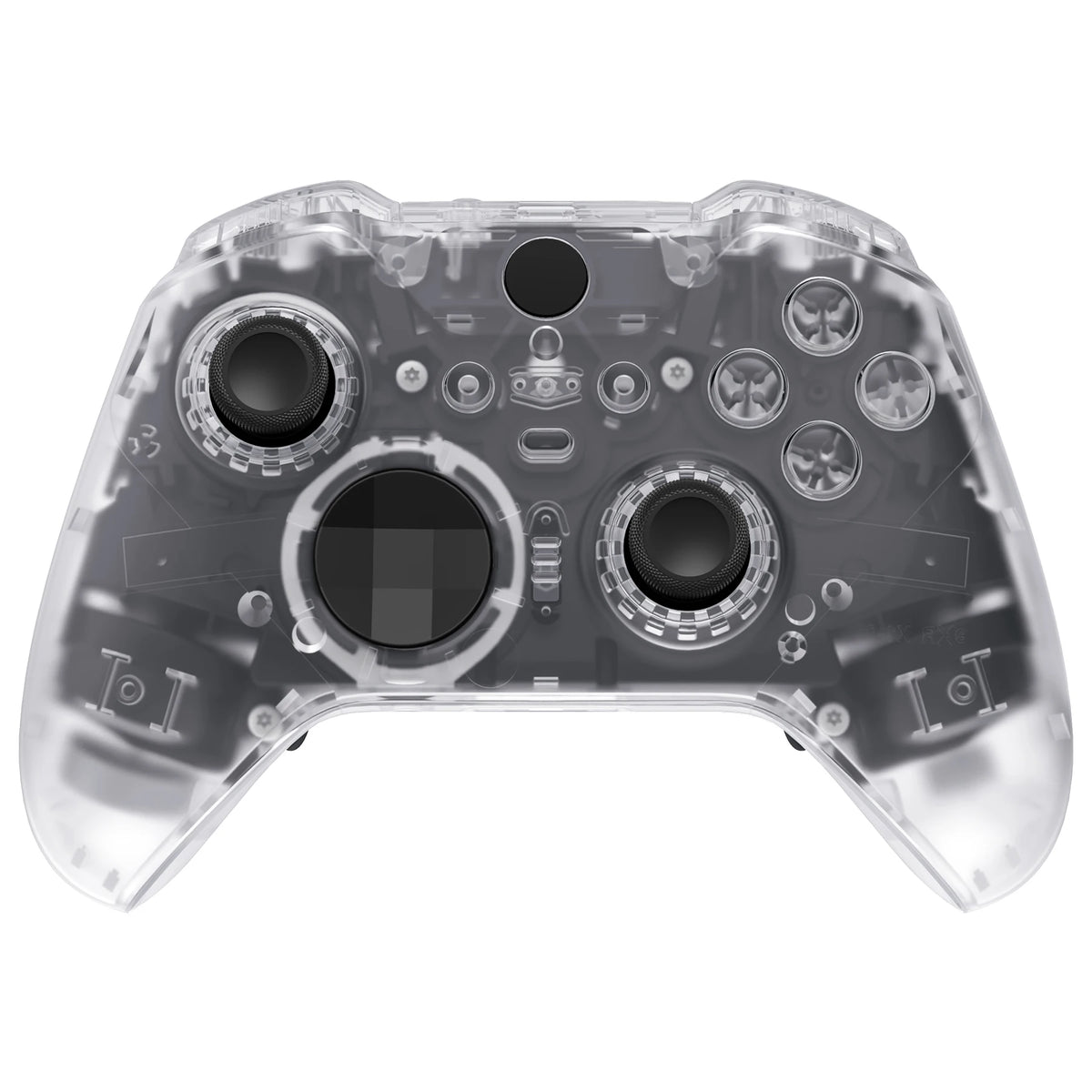 eXtremeRate Clear Full Set Shell w/Buttons Replacement Facep