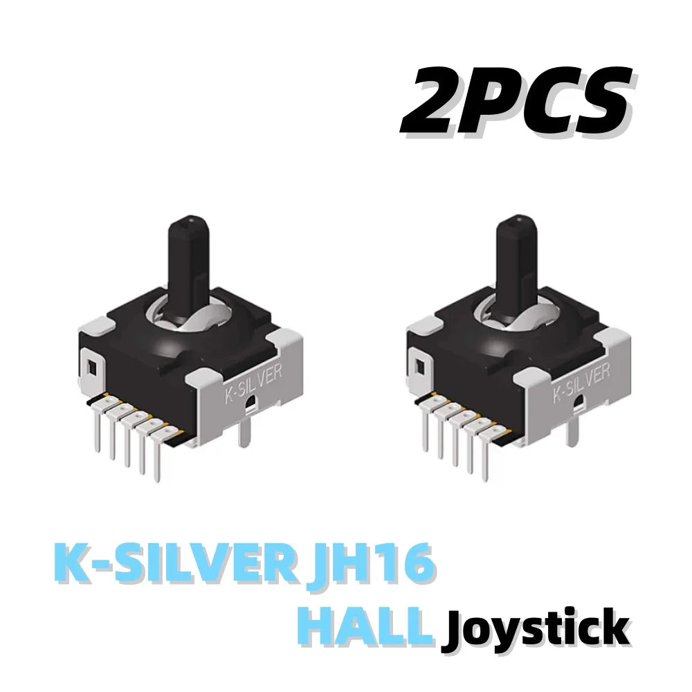 K-SILVER JH16 Hall Effect Joystick No Drift Electromagnetic Replacement 3D Analog Stick for GameSir G8/G7SE/T4 & 8BitDo Ultimate