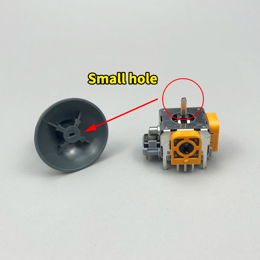 GSF 1Set Black Gray 3D Analog Stick for Xbox 360 Controller 
