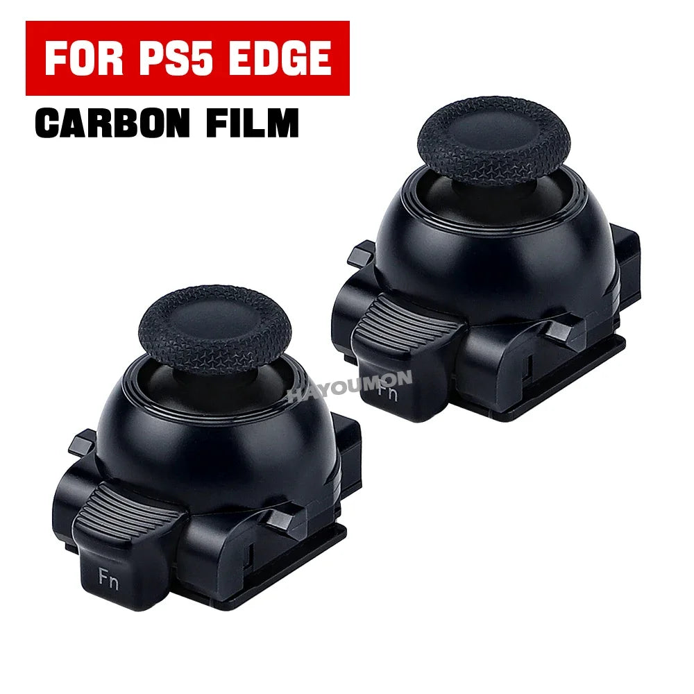 NEW Carbon Film Replacement Stick Module for PS5 Edge Controller Joystick Thumbstick Repair Parts Analog Sensor Accessories