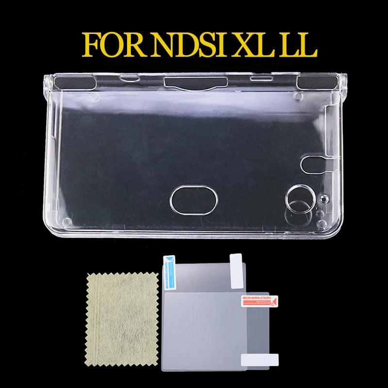 1Set Plastic Clear Crystal Shell Skin Case Cover For DSL NDS