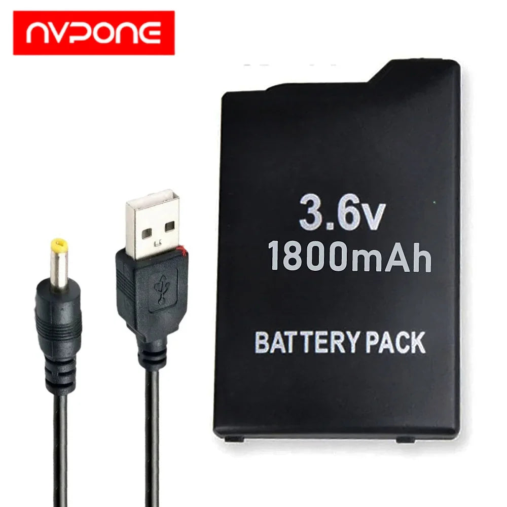 3.6V 1800mAh Lithium Rechargeable Game Console Battery wire 