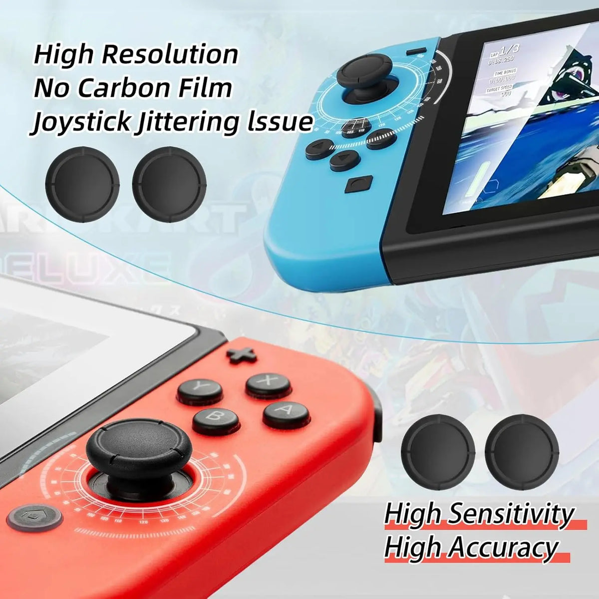 for Nintendo Switch/OLED/Lite Controller Joystick Replacemen
