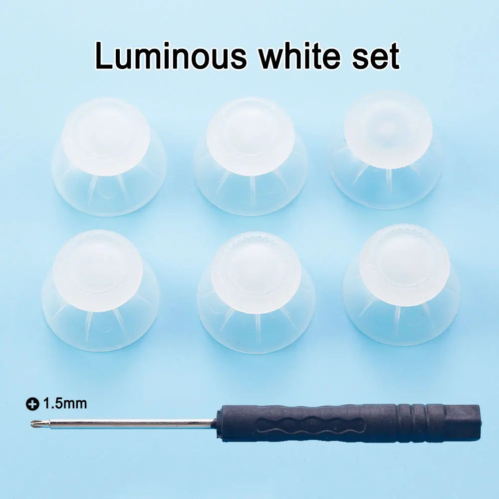 1 Set For PS5 Thumbstick Grip Cap For PlayStation 5 3D Analog Joystick Cover Controller Button Replacement Accessory