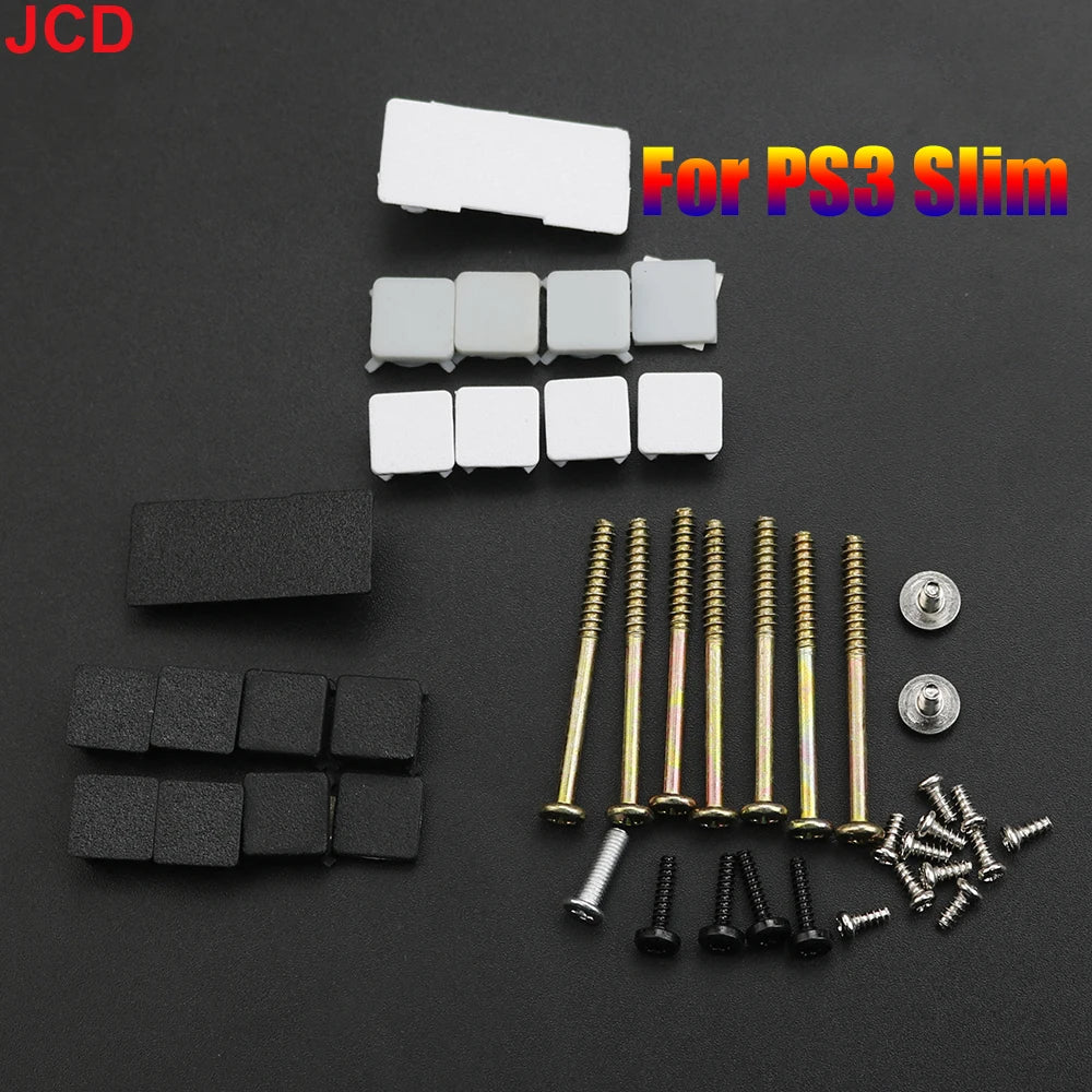 JCD Full Set Screws For PS2 PS3 Slim 2000 3000 4000 70000 Ga