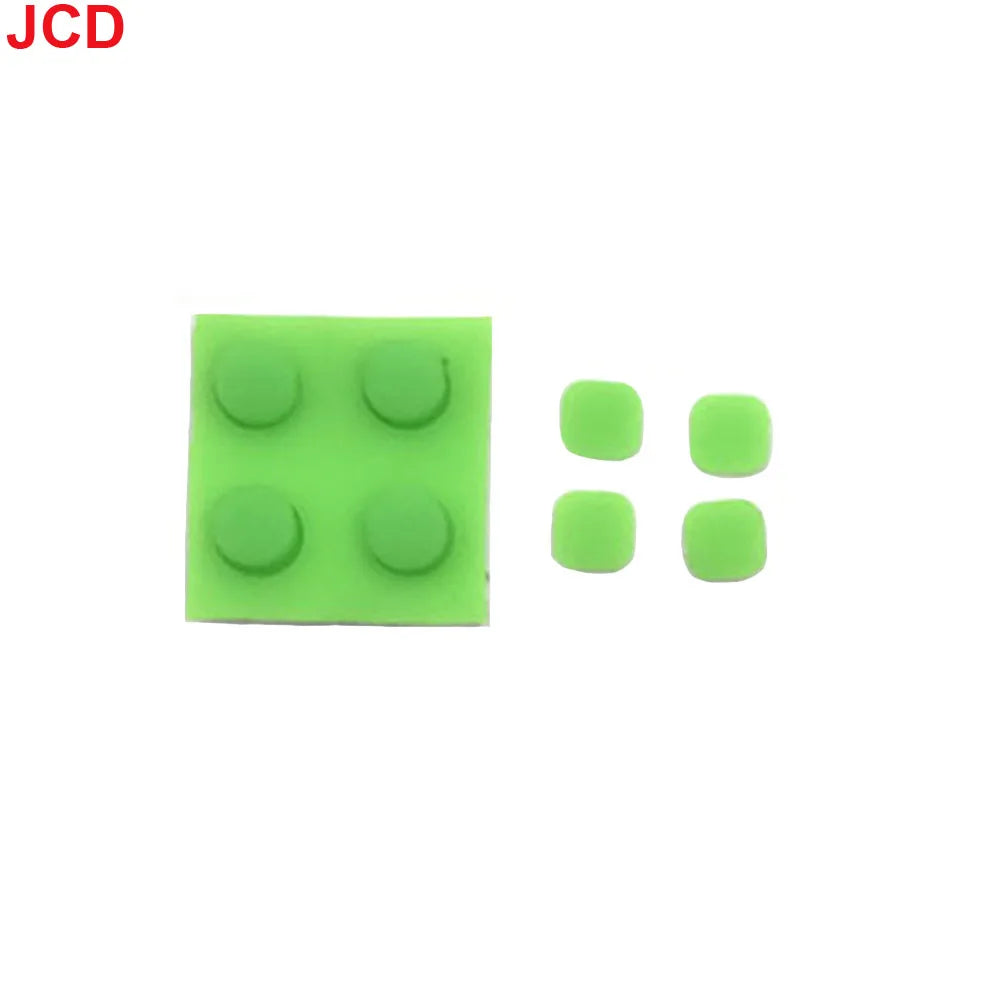 JCD For New 3DS XL Console Front Back Screw Rubber Feet Cove