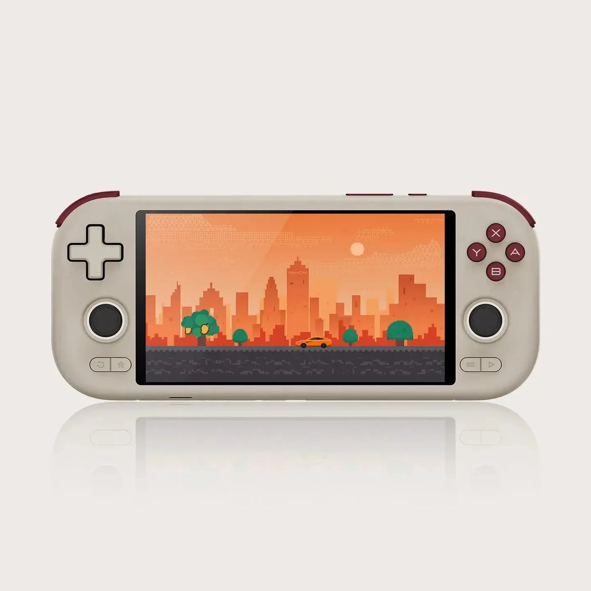 Ampown MANGMI AIR X Handheld Game Console Snapdragon 662 5.5 Touchscreen Android 14 Active Cooling Fan 15W Fast Charging RGB