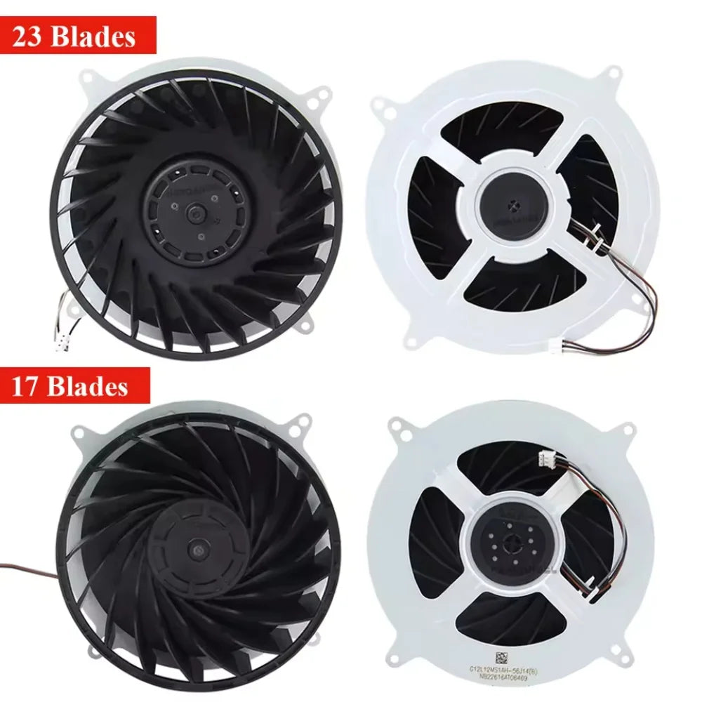 Original For PS5/Pro Console 17/19/23 Blades Inner Cooling F