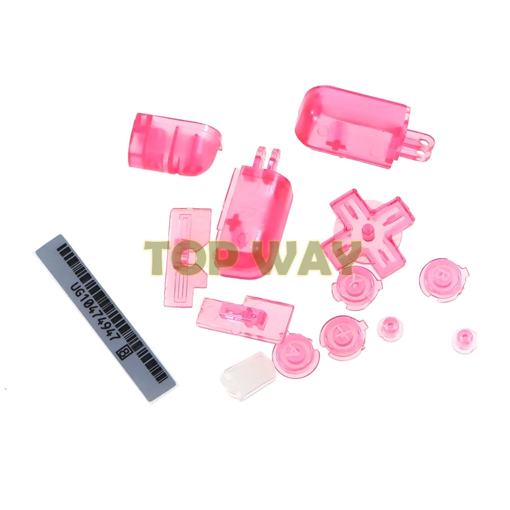 1set Replacement ABXY L R D Pad Cross Button Full Button Set For Nintend DS Lite For NDSL Console Buttons Kit