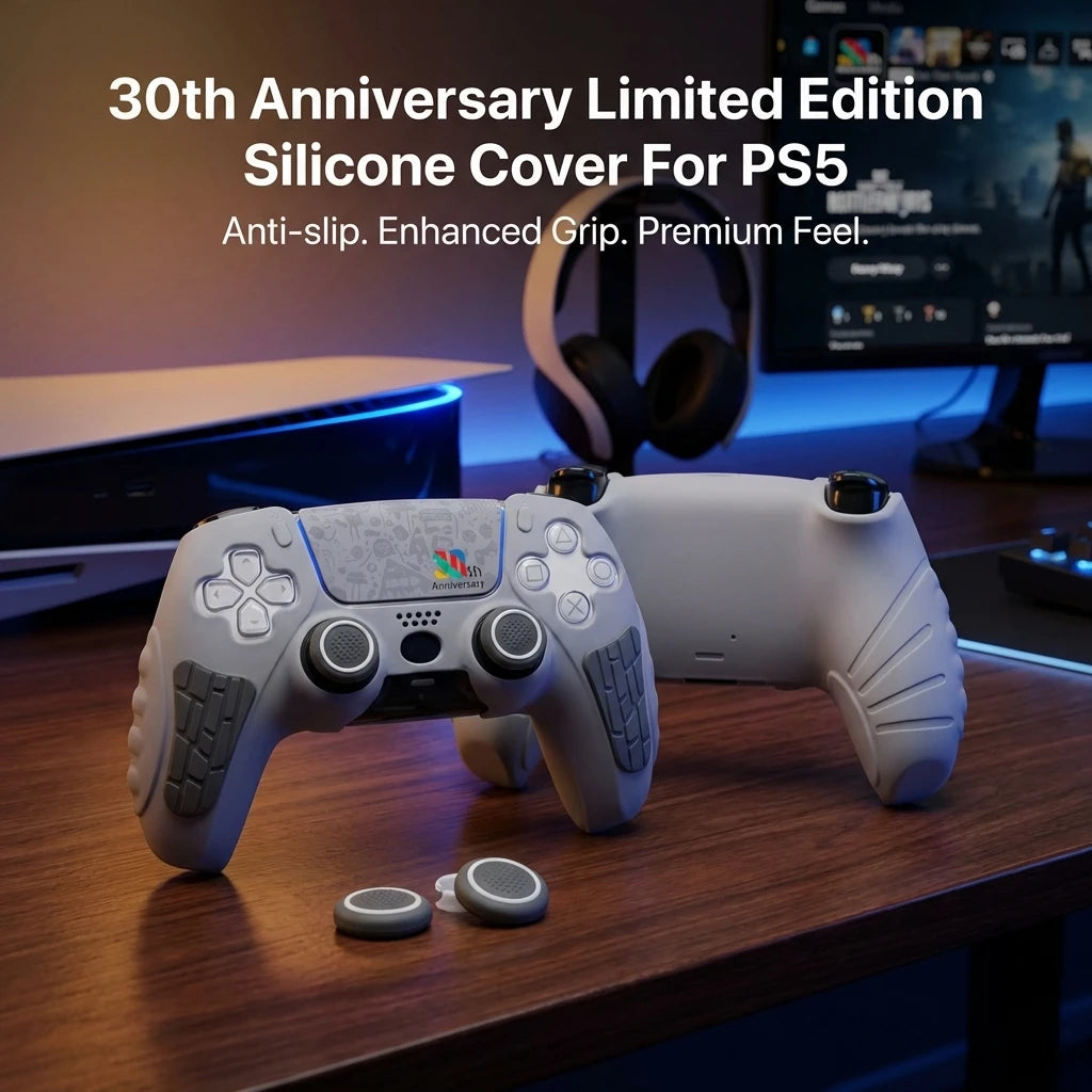 Limited Edition PS5 Controller Silicone Cover 30th Anniversa