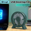 Elough Desk Fan Portable USB Mini Portable Camping Fan Home 