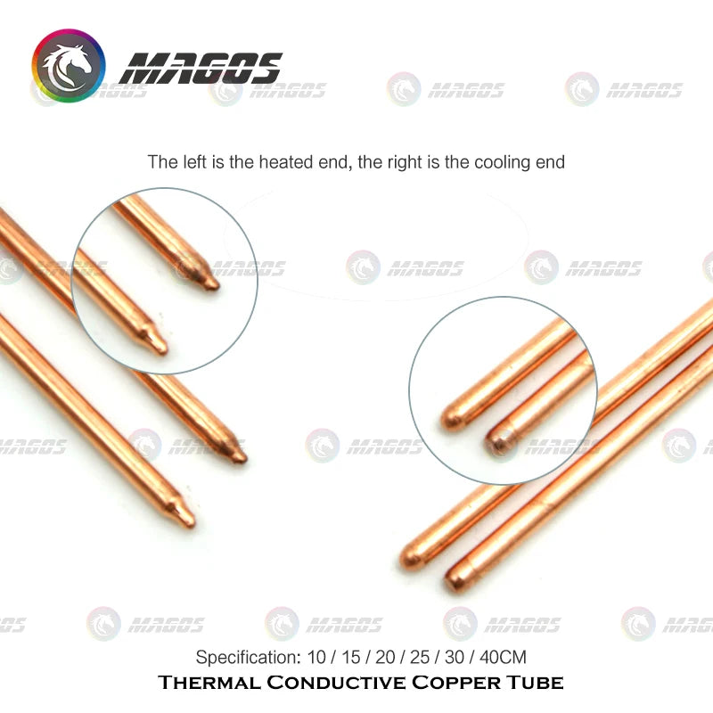 Laptop Heatpipe Pure Copper Tube Tubing For Computer Noteboo