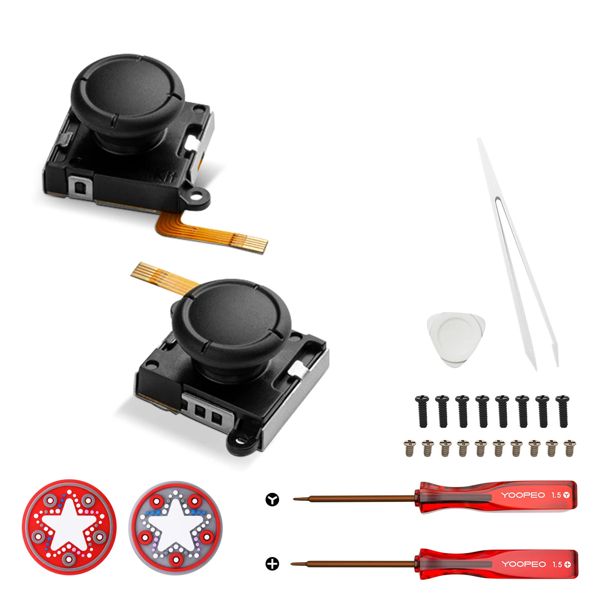 Gulikit NS40T TMR Sensing Joystick for Joy-Con Superlow Power Anti Drift Durable Replaceable for Nintendo Switch NS OLED NS Lite