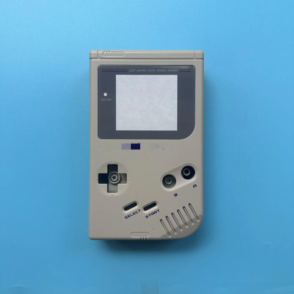 For Gameboy Classic GB DMG Shell Replacement Kit High Quality Console Housing With Buttons Conductive Pads Screws Accessories