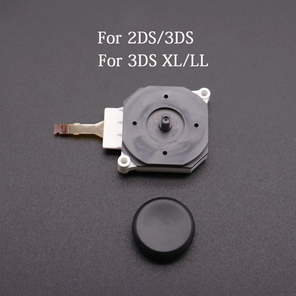 3D Analog Joystick + Stick Grip Cap Control Cover Button Replacement Part Case for 3DS 3DSXL 3DSLL for New 3DS XL LL