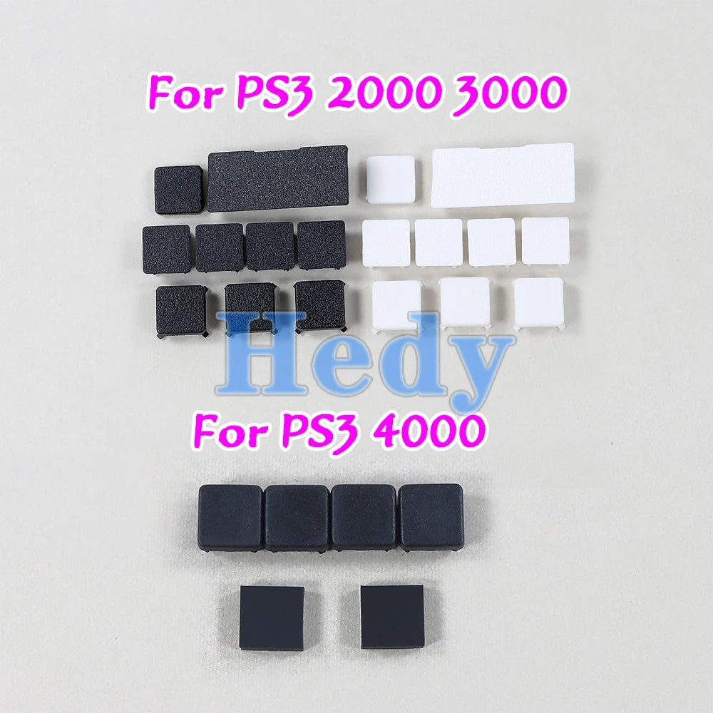 2sets Rubber Feet Full Set Dust Plug Cover Screw Plastic Plu