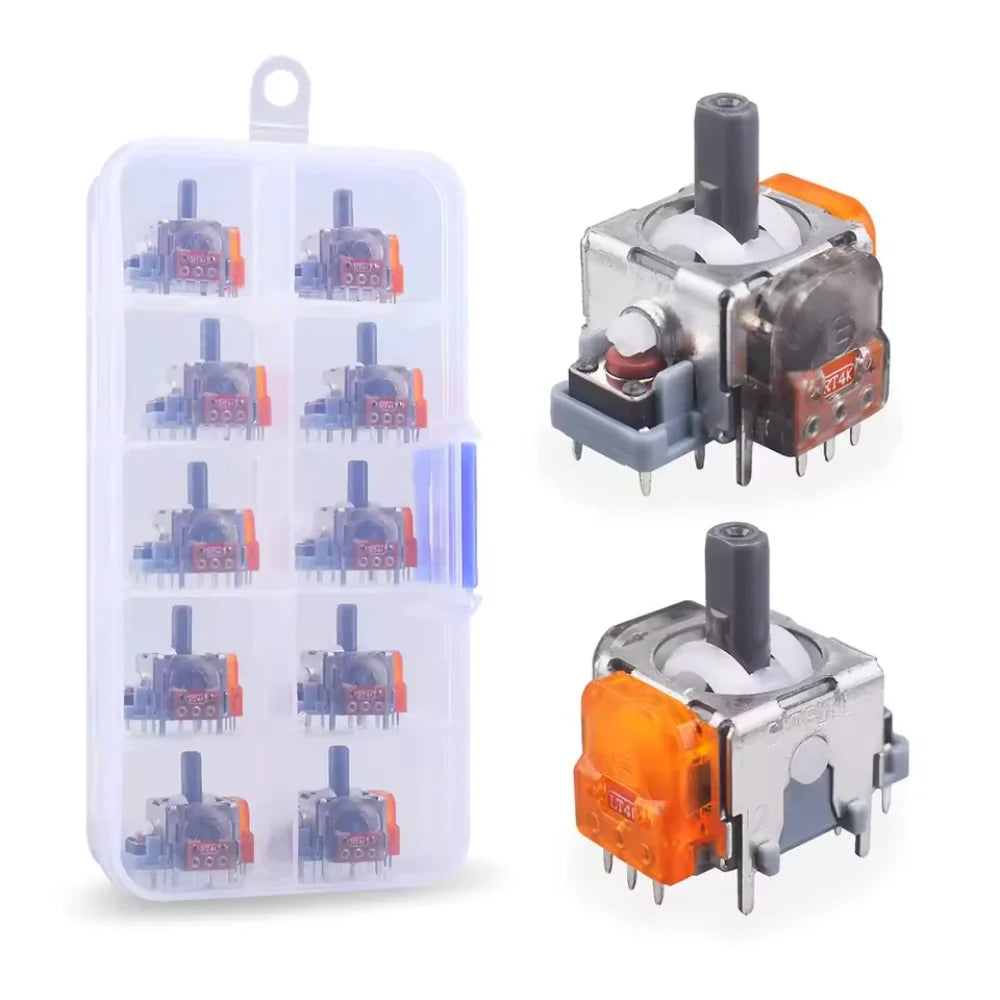 2-10Pcs Replacement TMR Effect Joystick 3D Analog Stick for DualSense PS5 PS4 Controller for Xbox Series X/S switch Repair Parts