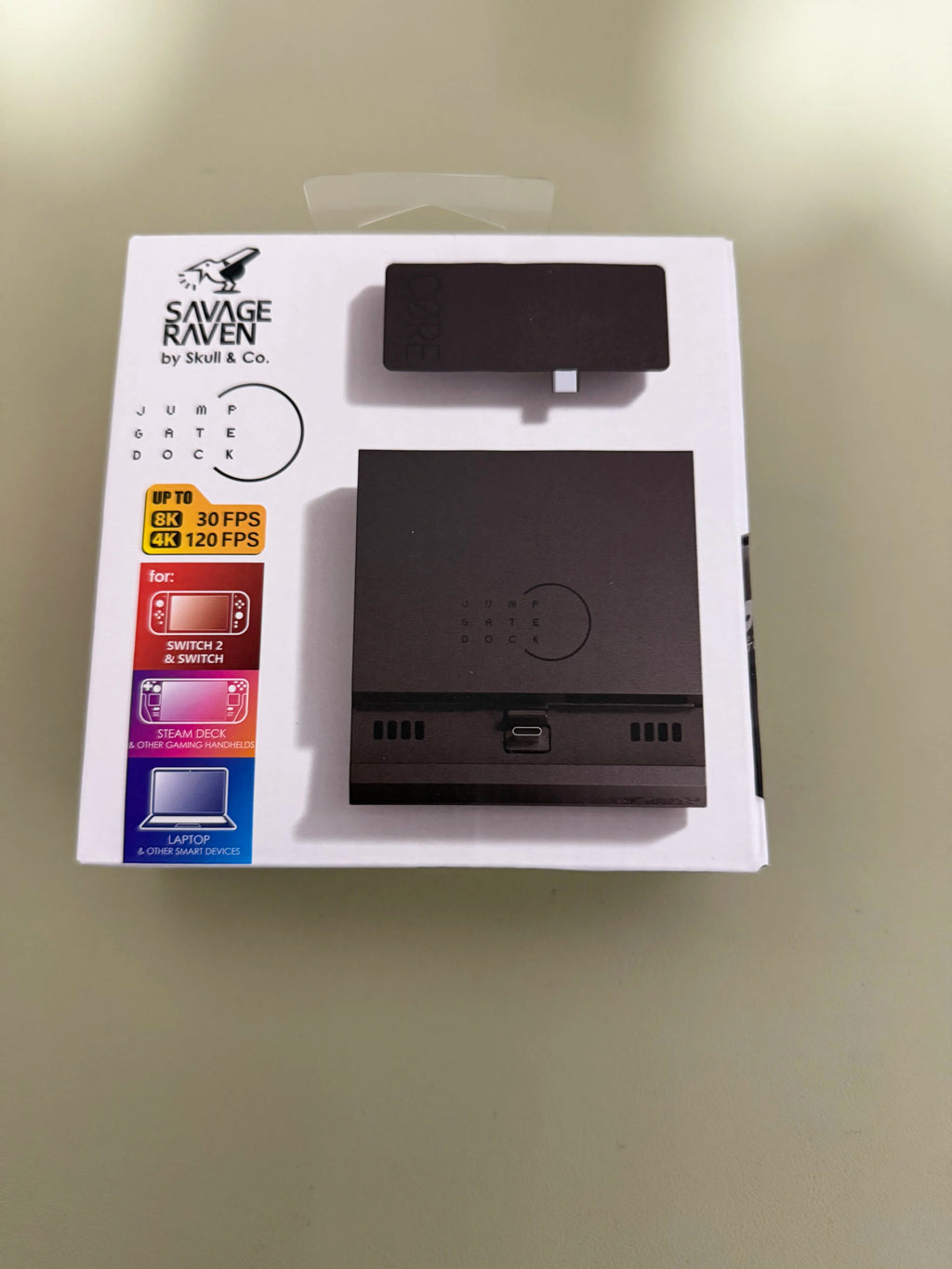 Savage Raven by Skull & Co. Jumpgate Dock USB C Hub Portable