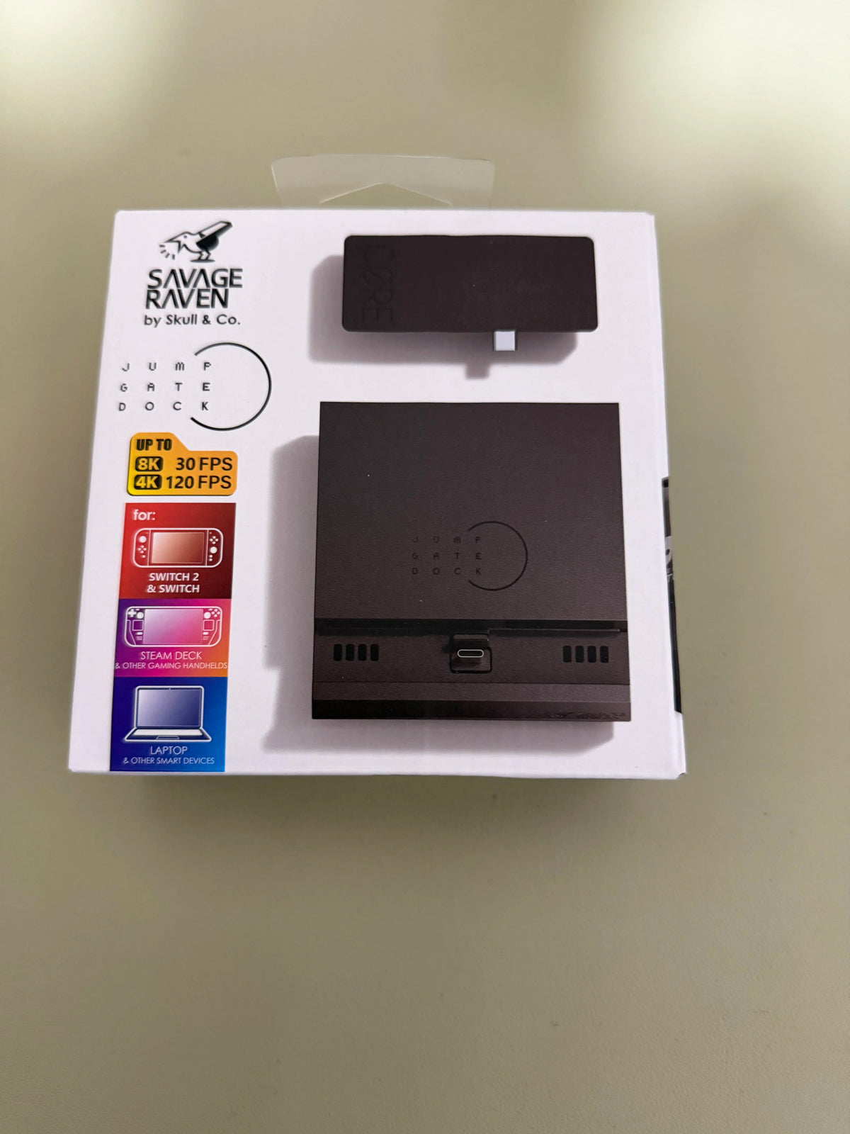 Savage Raven by Skull & Co. Jumpgate Dock USB C Hub Portable