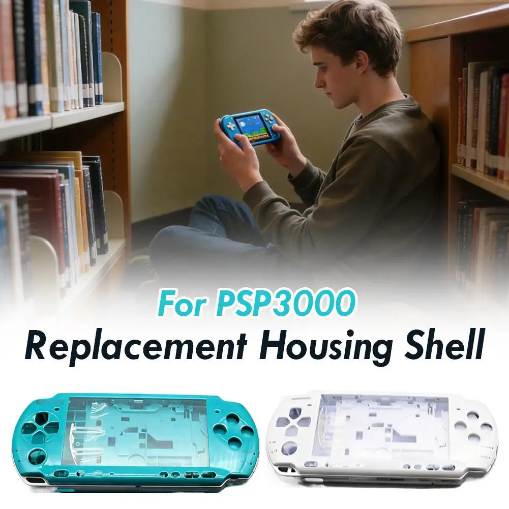 Replacement Full Housing Shell For PSP3000 Console With Butt