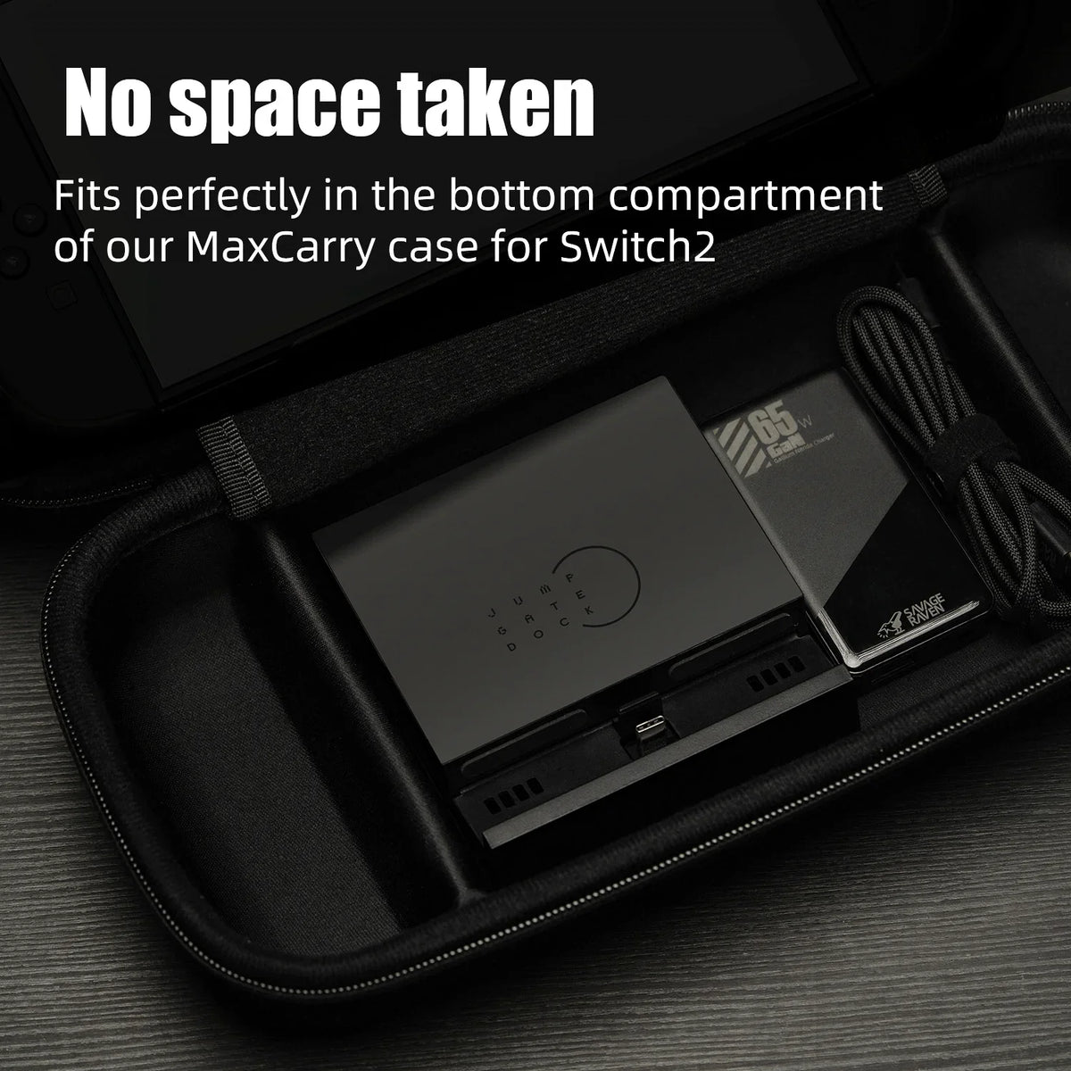 Savage Raven by Skull & Co. Charging Dock For Switch 2 Host 