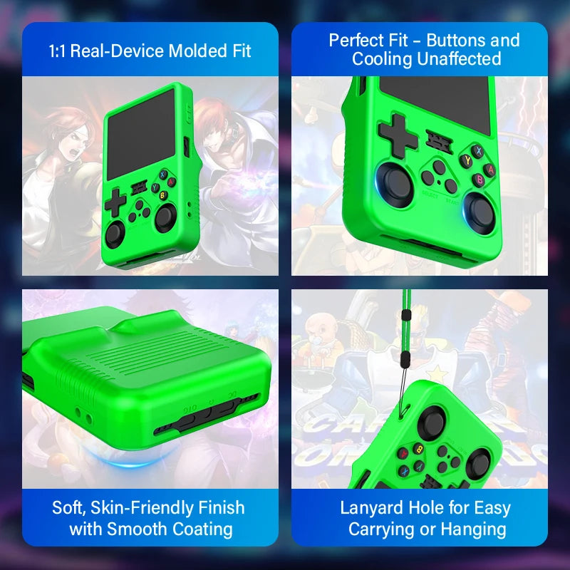 R36S Silicone Case Handheld Game Console Silicone Protective