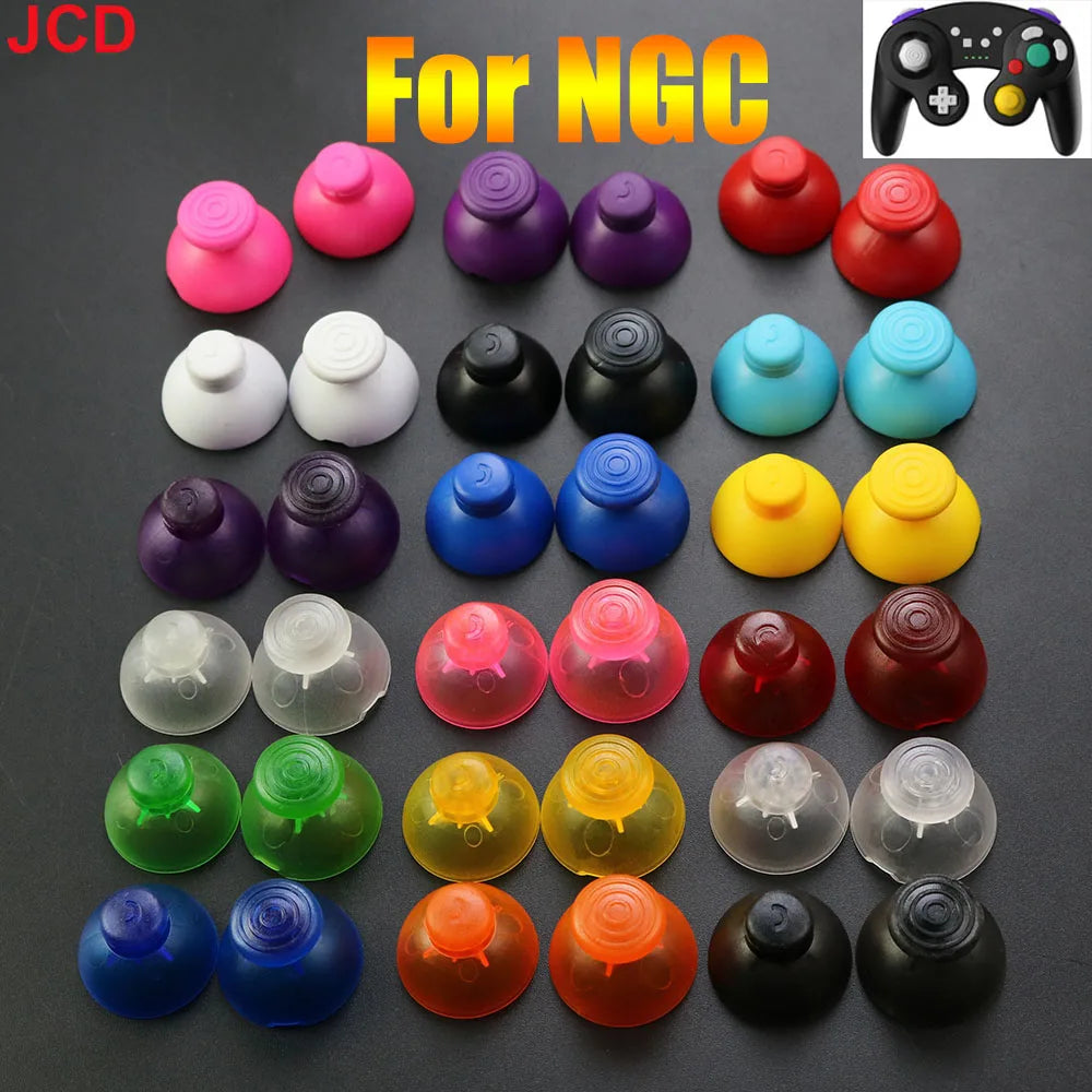 JCD 1 Pair Left And Right 3D Analog Joystick Thumb Stick Sil