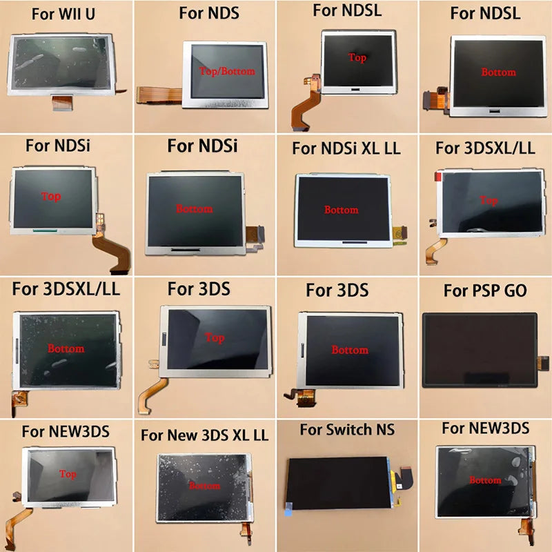 1PC For NDS NDSL NDSi New 3DS LL XL PSP GO Switch WII U Game