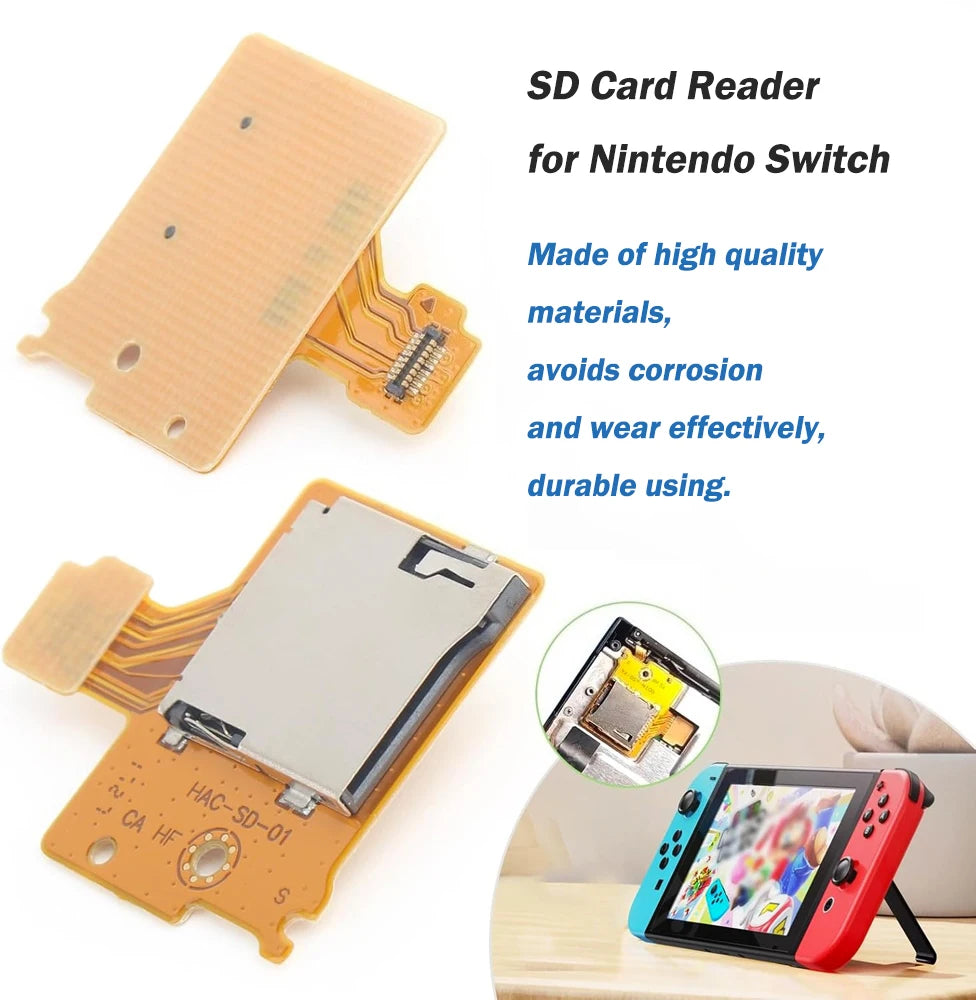1/5/10pcs SD Card Reader Slot Memory Card Slot Socket for Ni