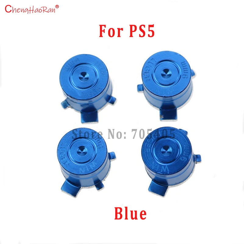 1Set Color Buttons For PS3 PS4 PS5 XBOX 360 Game Console Controller Aluminum Alloy Metal Replacement Parts
