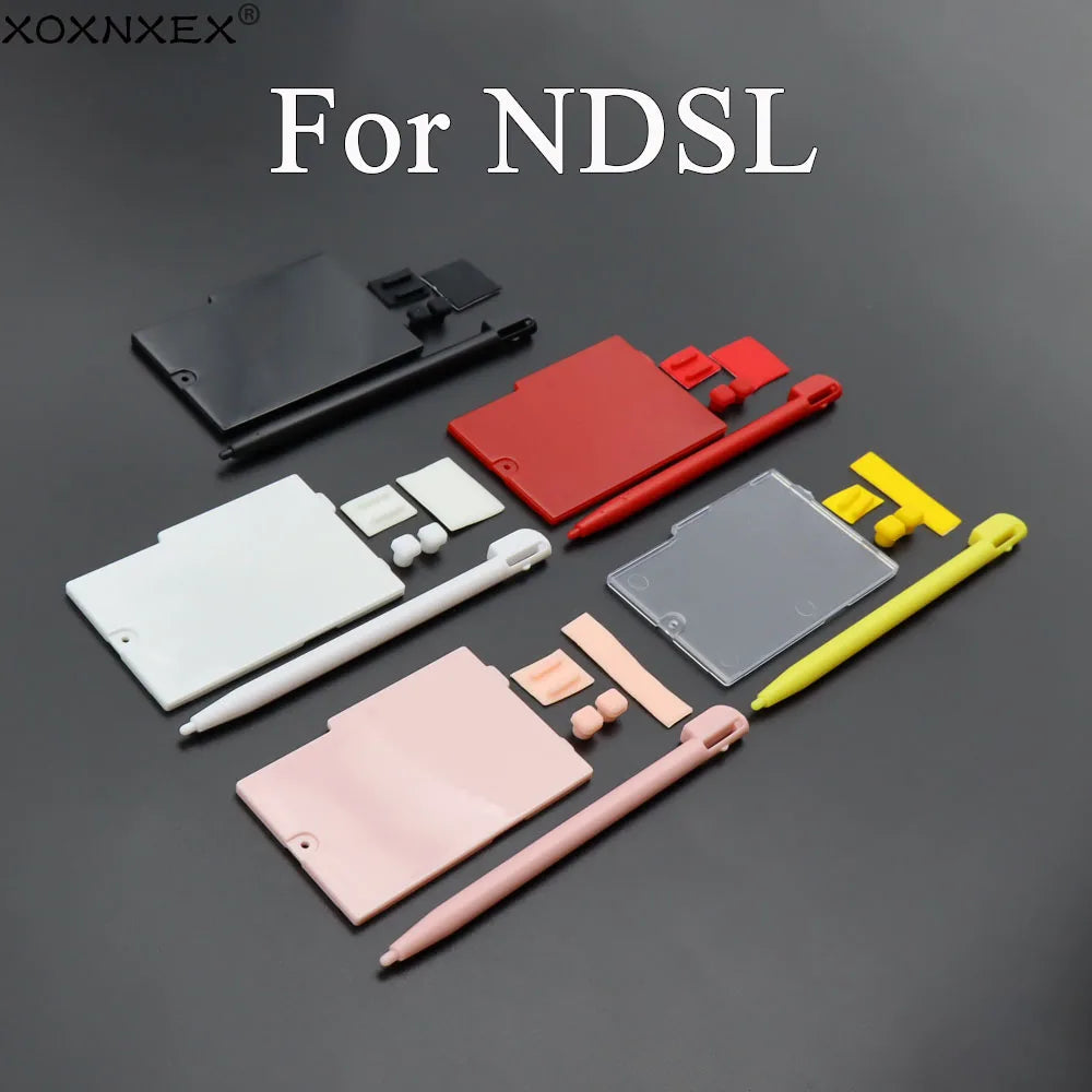 1/2/5Sets For NDSL Console Battery Cover Combo Set with Dust