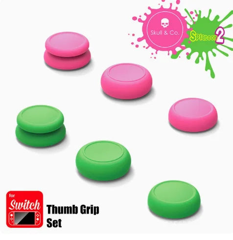 Skull & Co. JoyCon Thumb Grip Set FPS CQC Joystick Cap Thumbstick Cover for Nintendo Switch / Switch OLED Controller (6PCS/PACK)