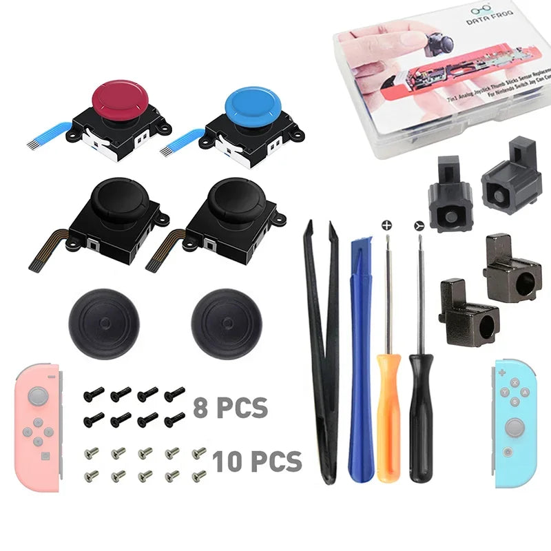 DATA FROG 3D Joystick Replacement Kit For Switch Lite OLED