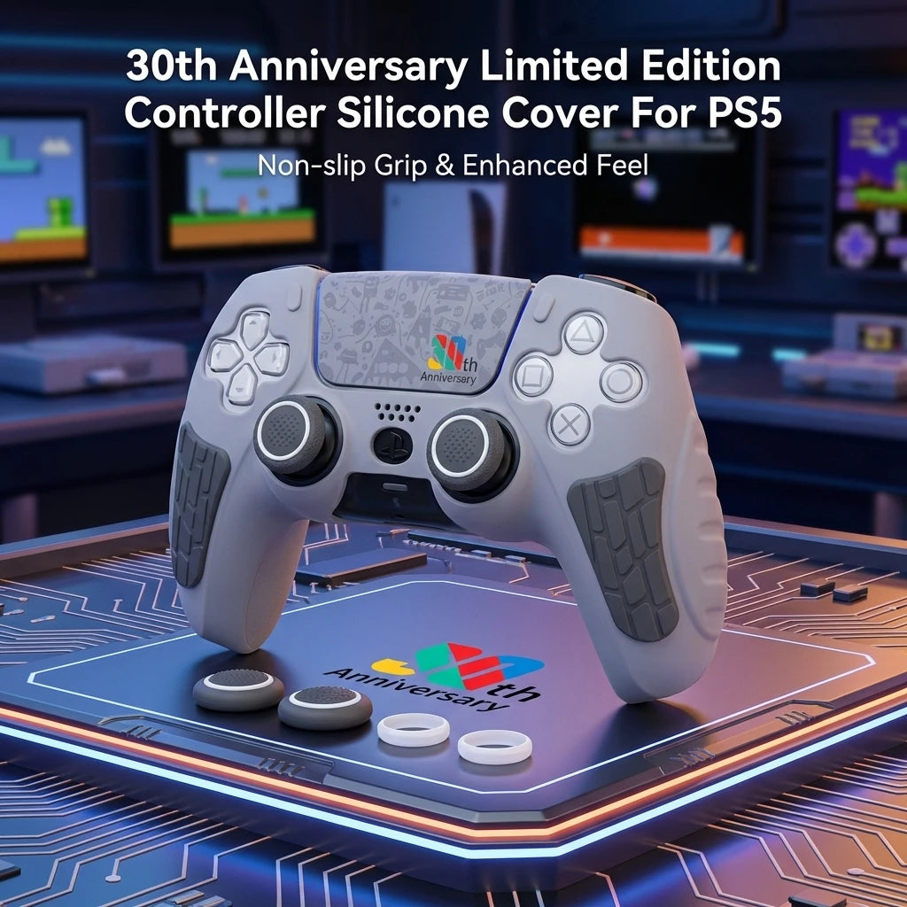Limited Edition PS5 Controller Silicone Cover 30th Anniversa