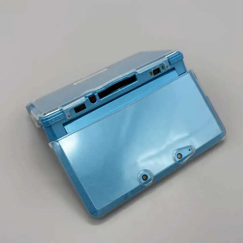 Plastic Crystal Hard Shell & TPU Silicone Sleeve For 2DS 3DS